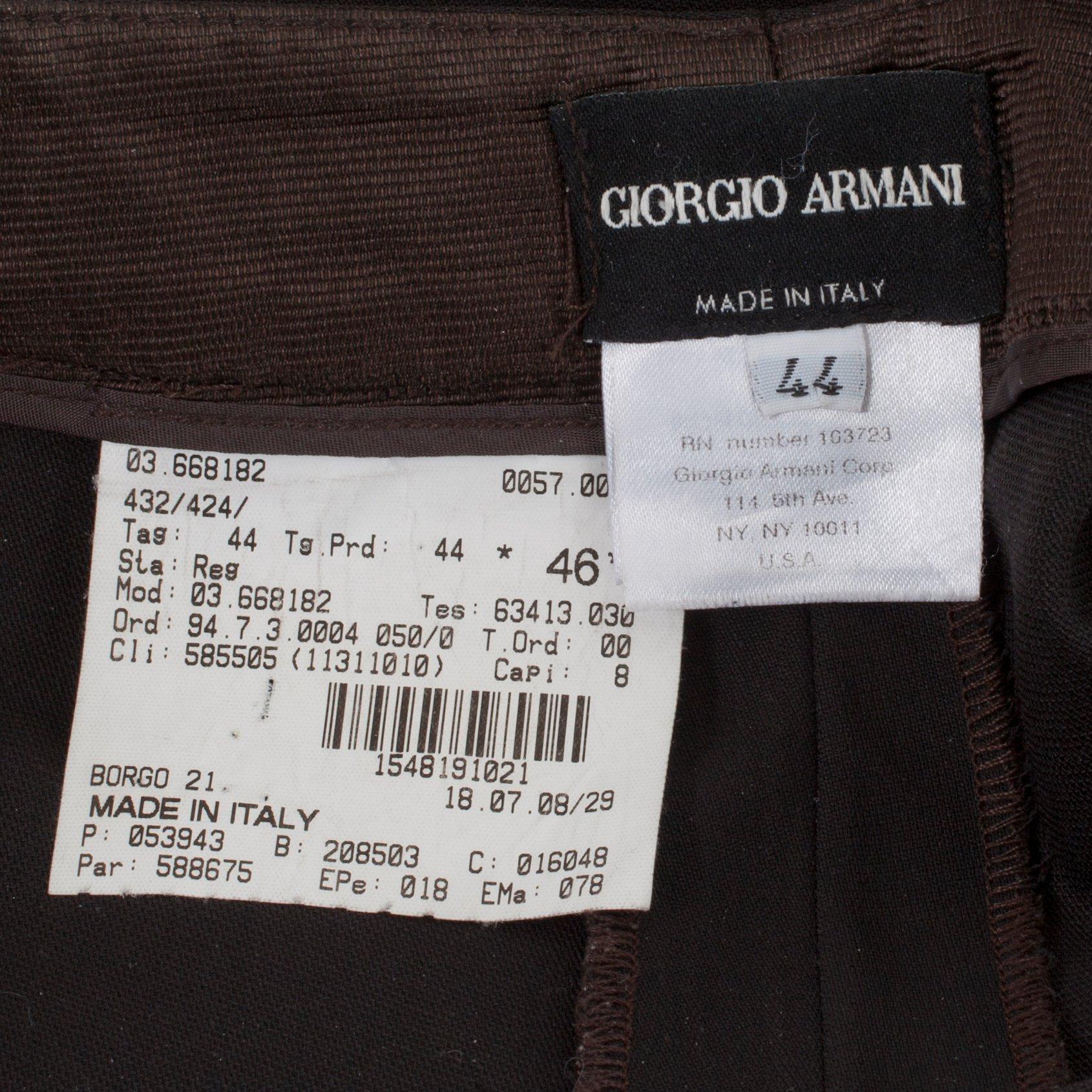 ARMANI, dräkt bestående av kavaj och byxa, italiensk storlek 44.