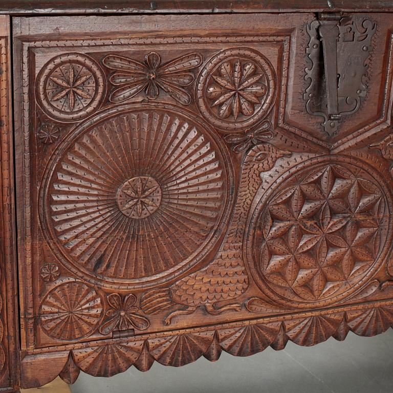 A 18th century cabinet.