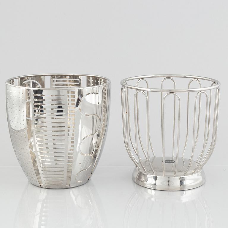 Eight pieces of Alessi homeware.