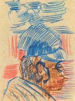 Inge Schiöler, Man with Cap.