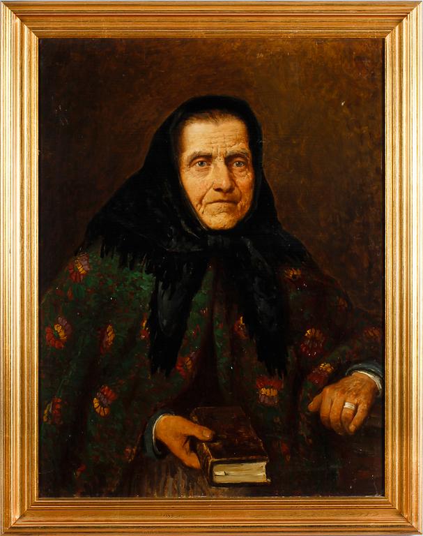 OKÄND KONSTNÄR, olja på duk, sannolikt Ryssland, 1800-tal.