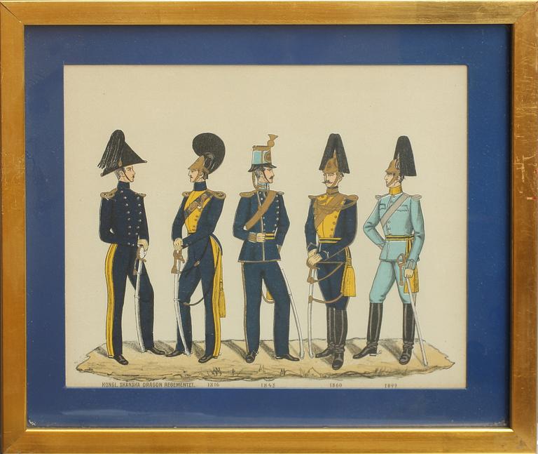 GRAFISKA BLAD, 7+1 st. 1800/1900-tal.