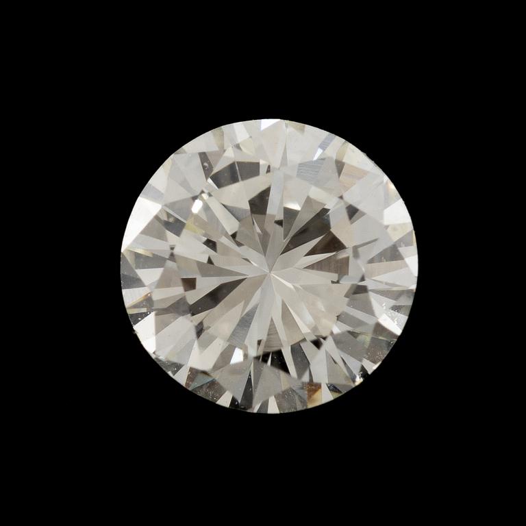 Briljantslipad diamant, 0.60 ct.