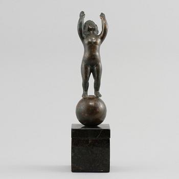 SKULPTUR, brons, osignerad, 1900-tal.