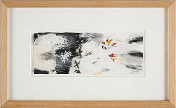 Olle Bonniér · OLLE BONNIÉR, gouache och blyerts, sign o dat -60.
