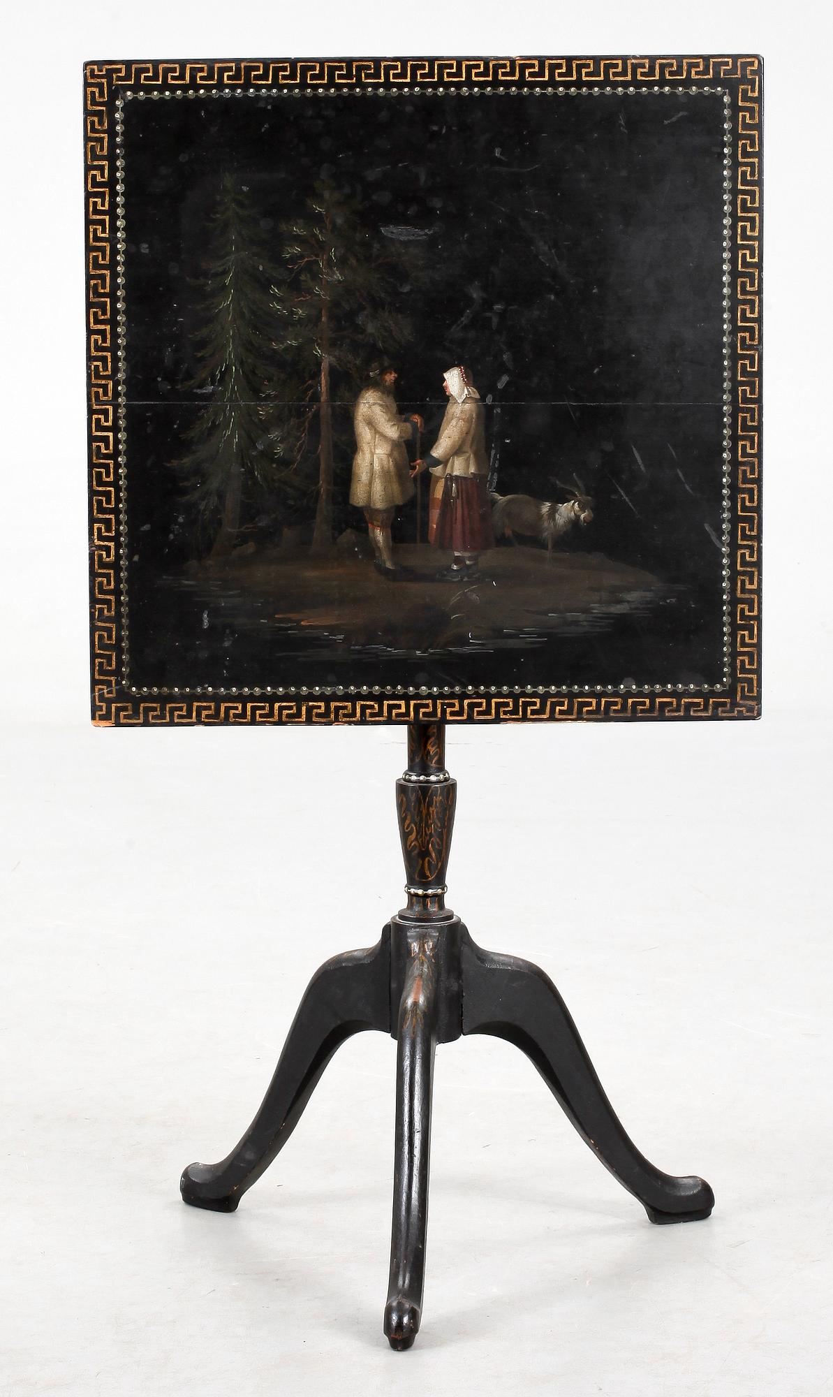 FÄLLBORD, Nils-Johan Aspelins, Falun, (1785-1820).