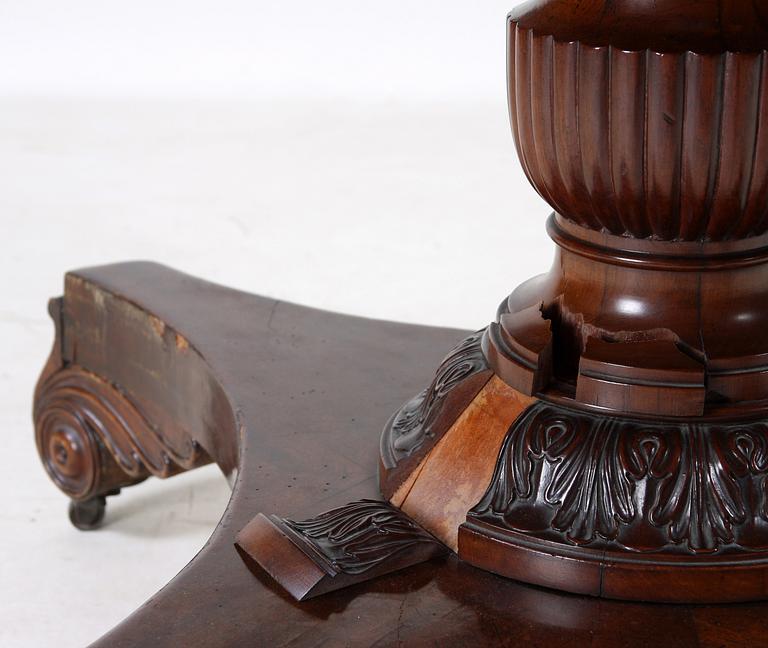 MATSALSBORD, 1800-talets slut.