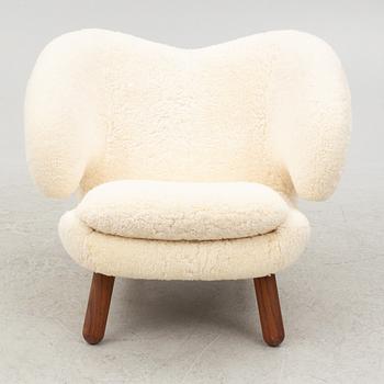 Finn Juhl, fåtölj, "Pelican Chair", House of Finn Juhl, Danmark.