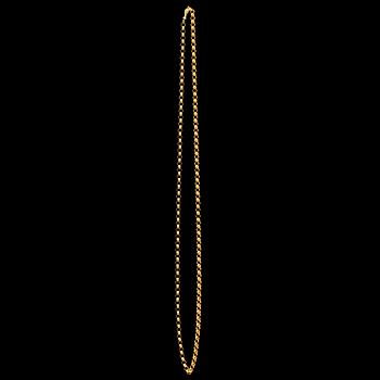 COLLIER, 18k guld, stmpl SD, 1836. Vikt 48 g.