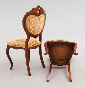 STOLAR, 6 st, 1800-talets andra hälft.