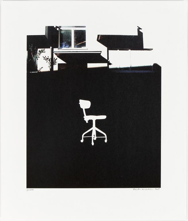 MARTIN WICKSTRÖM, färglitografi, 2007, signerad med blyerts och numrerad 34/150.