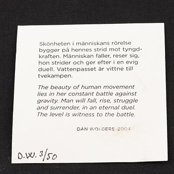 Dan Wolgers, collier med vattenpass.