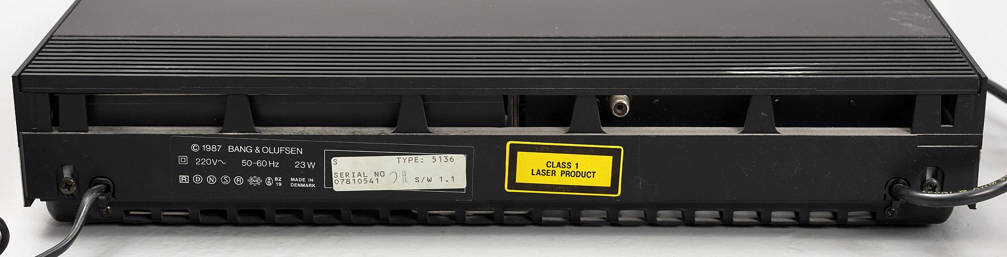 Jacob Jensen / Bang & Olufsen, Beomaster 6500, stereo, Danmark 1980-90-tal.