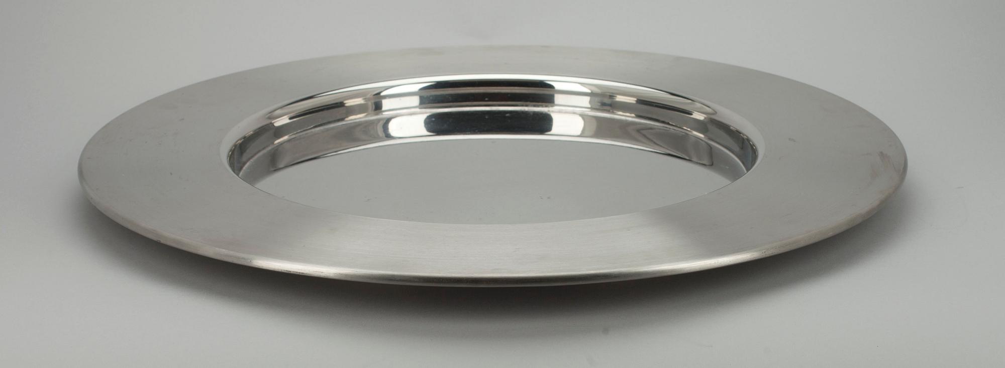 SERVERINGSFAT, 3 st, "Sarpaneva Steel", stål, design Timo Sarpaneva, Iittala, formgiven 1971.