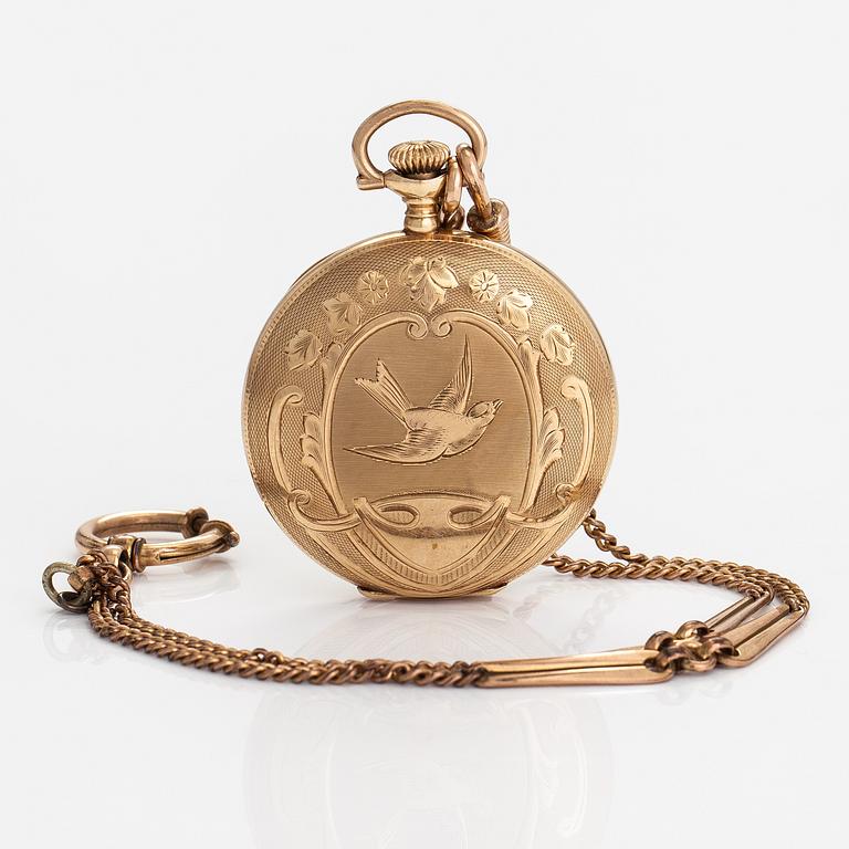 Waltham, pocket watch, 50 mm.