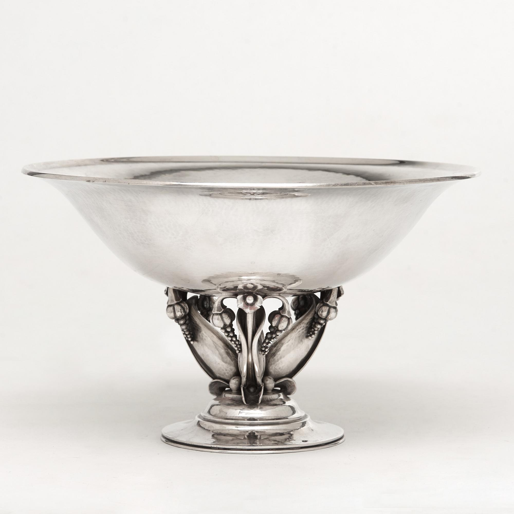 GUNDORPH ALBERTUS, skål, Georg Jensen, Köpenhamn 1925-32, design 468 B, sterling,