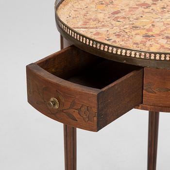 A late 19th-century table with drawer, Central Europe.