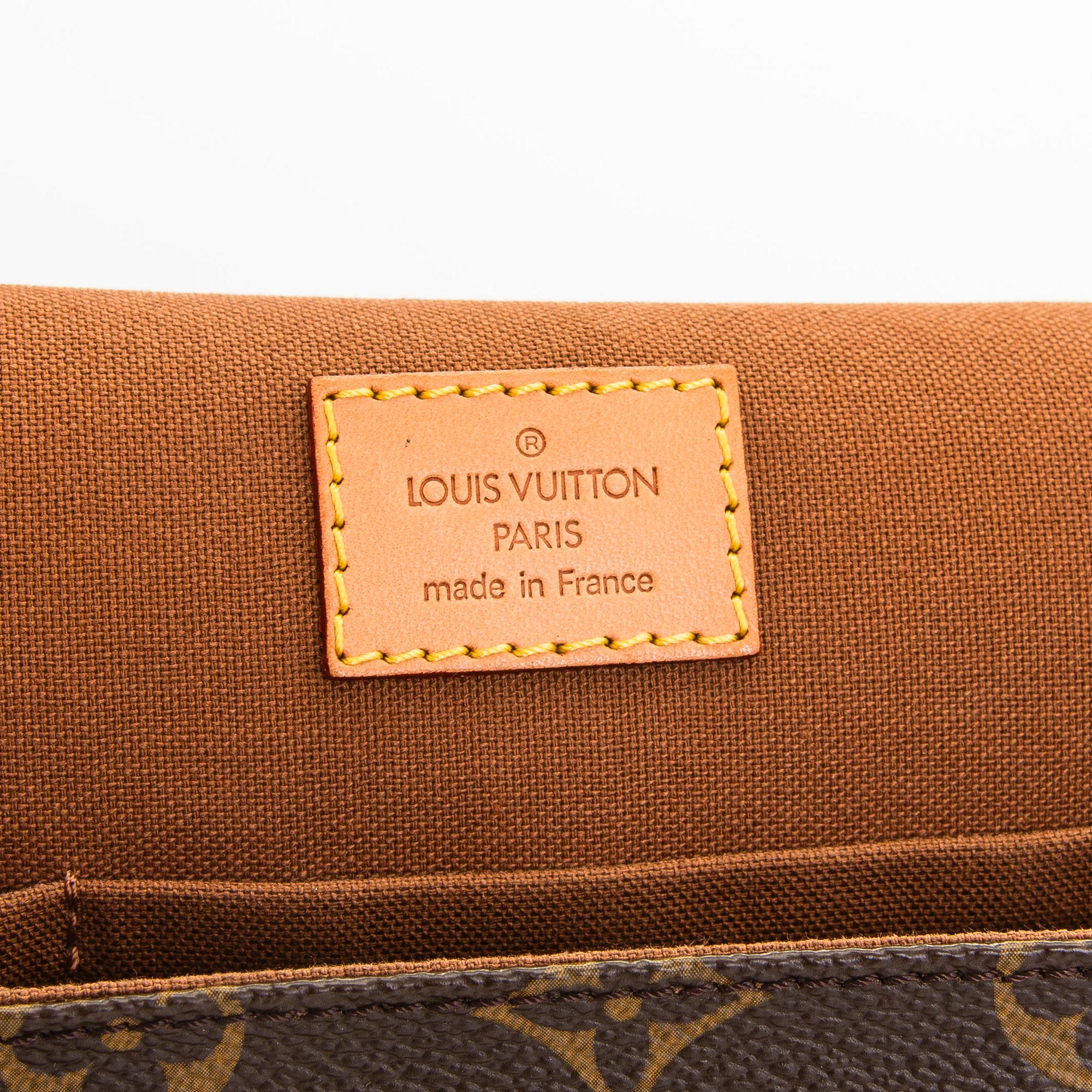 Louis Vuitton, a Monogram Canvas 'Bosphore Messenger PM' bag.