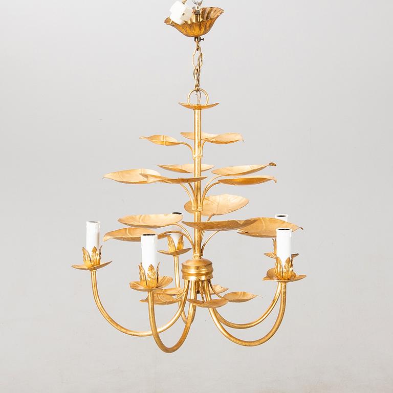 Ceiling lamp, probably Italy, second half of the 20th century.