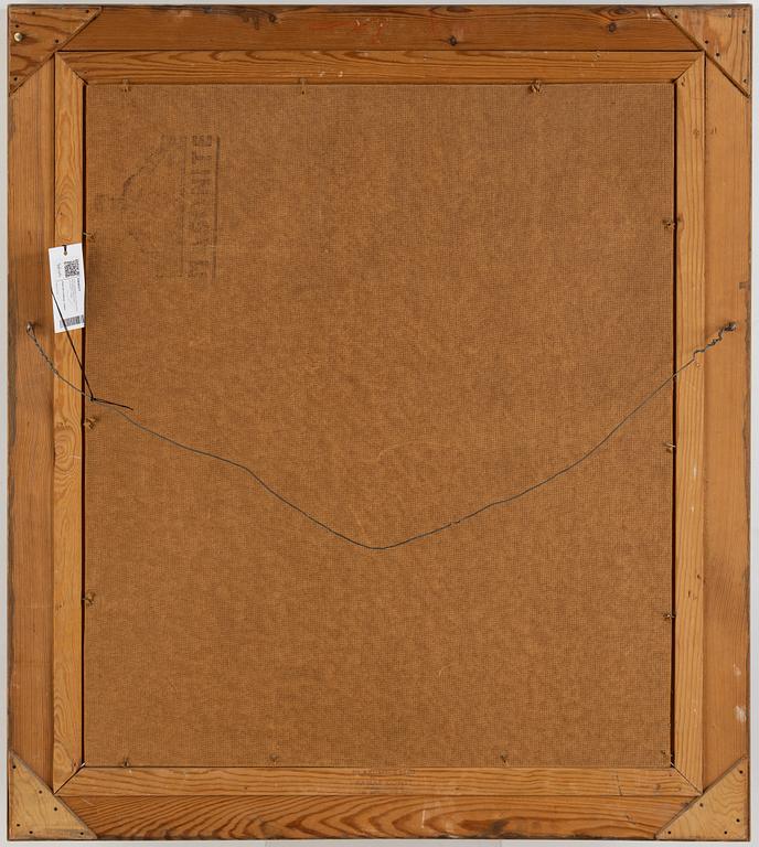 Alf Lindberg, oil on panel, siogned and dated -40.