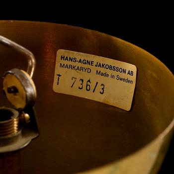 TAKLAMPA, Hans-Agne Jakobsson, Markaryd, 1900-talets andra hälft.