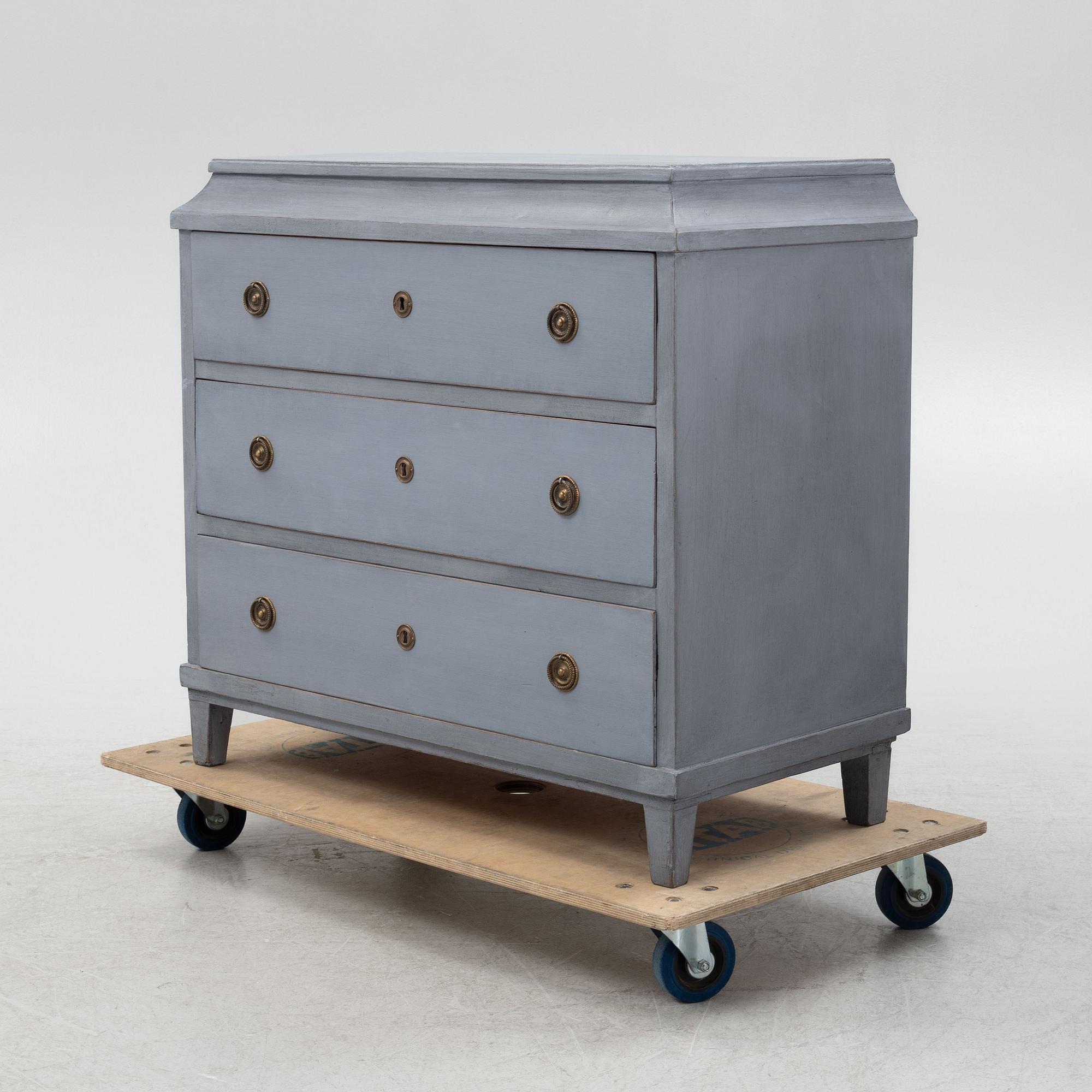 Byrå, omkring år 1900.