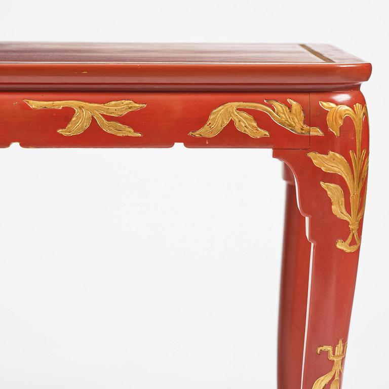 Carl Malmsten, a Swedish Grace table, cabinetmaker Albin Johansson, Stockholm, for Villa Kvikkjokk, 1927.