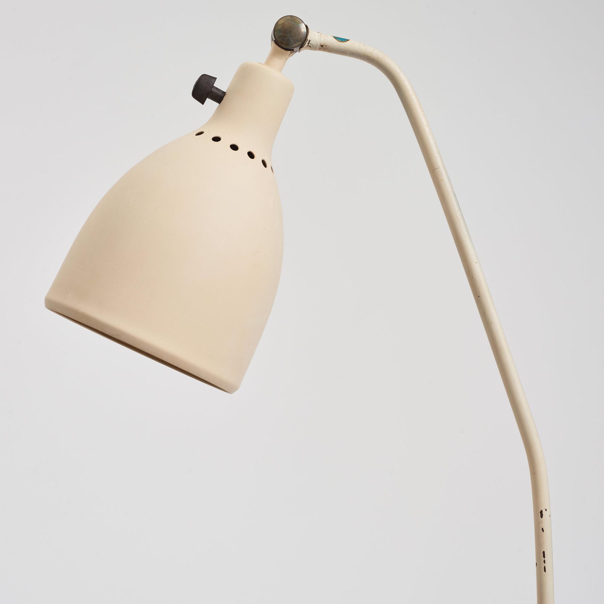 Hans-Agne Jakobsson, a rare floor lamp, model "S-910", Hans Agne Jakobsson AB, Åhus 1950s.