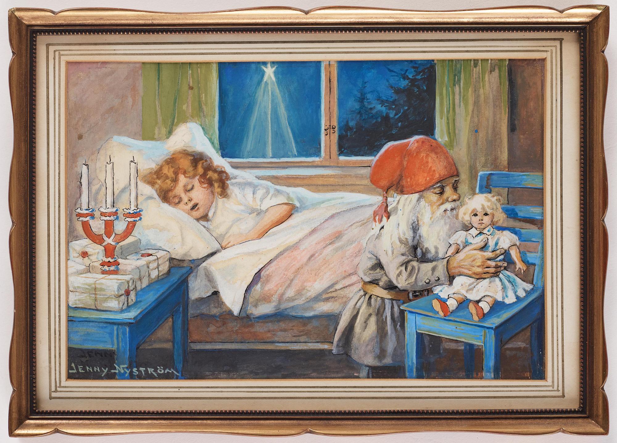 Jenny Nyström, The Night before Christmas.
