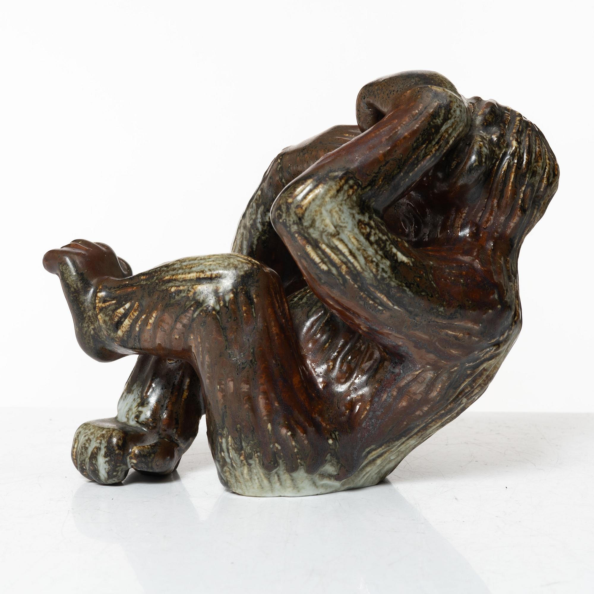 Gunnar Nylund, a stoneware figurine, Rörstrand.