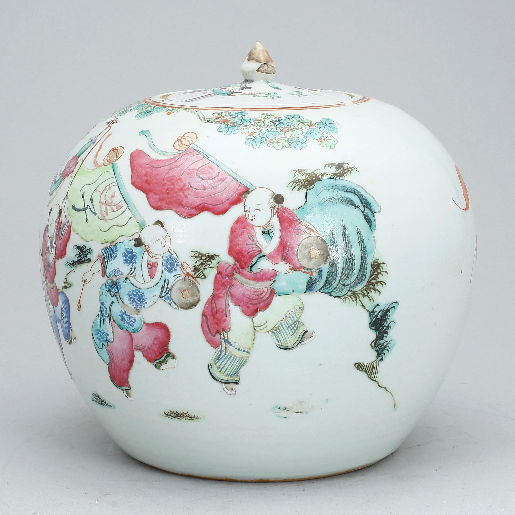 BOJAN, porslin, Kina, 1800-tal.