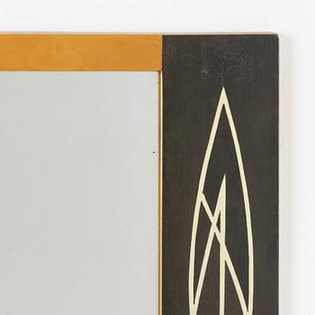 A 'Pacific' mirror, Atelier Wards, 1950s.