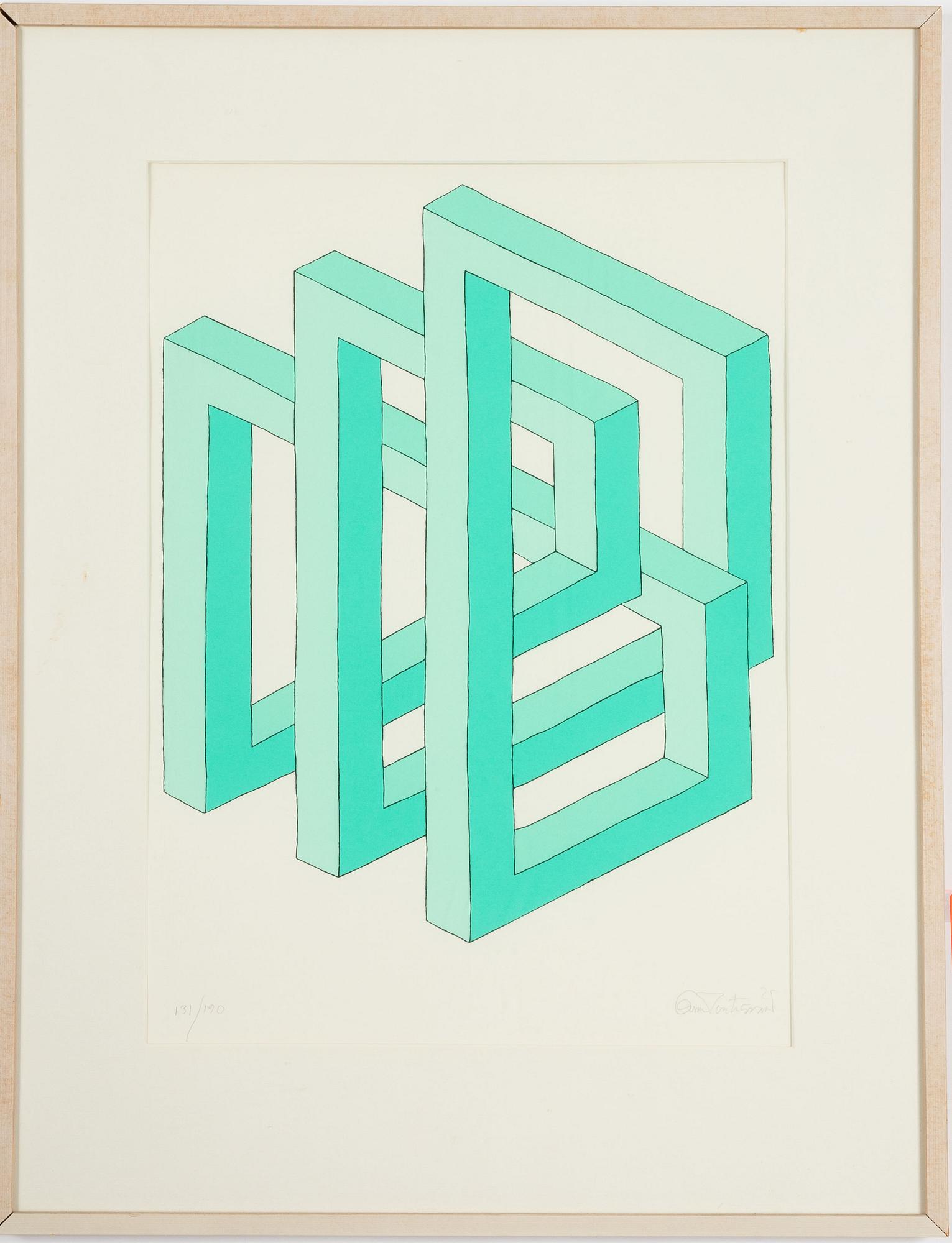 Oscar Reutersvärd, Utan titel.