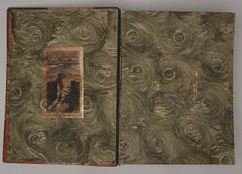 BOK, ATENEUM TIDSKRIFT FÖR KONST, utgiven av Wentzel Hagelstam, femte årgången 1902.