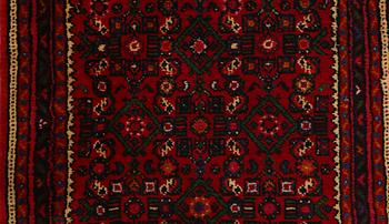 GALLERIMATTA, orientalisk, 445 x 66 cm, sent 1900-tal.