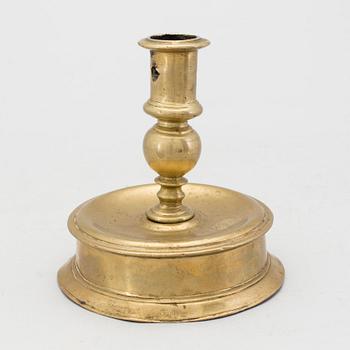 LJUSSTAKE, brons, 1600-tal.