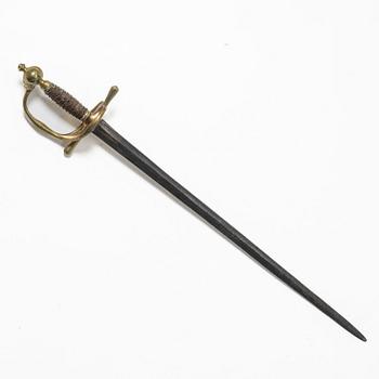 Sword, for officer, 18th century.