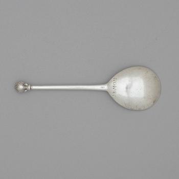 An English early 18th century silver spoon, possibly.