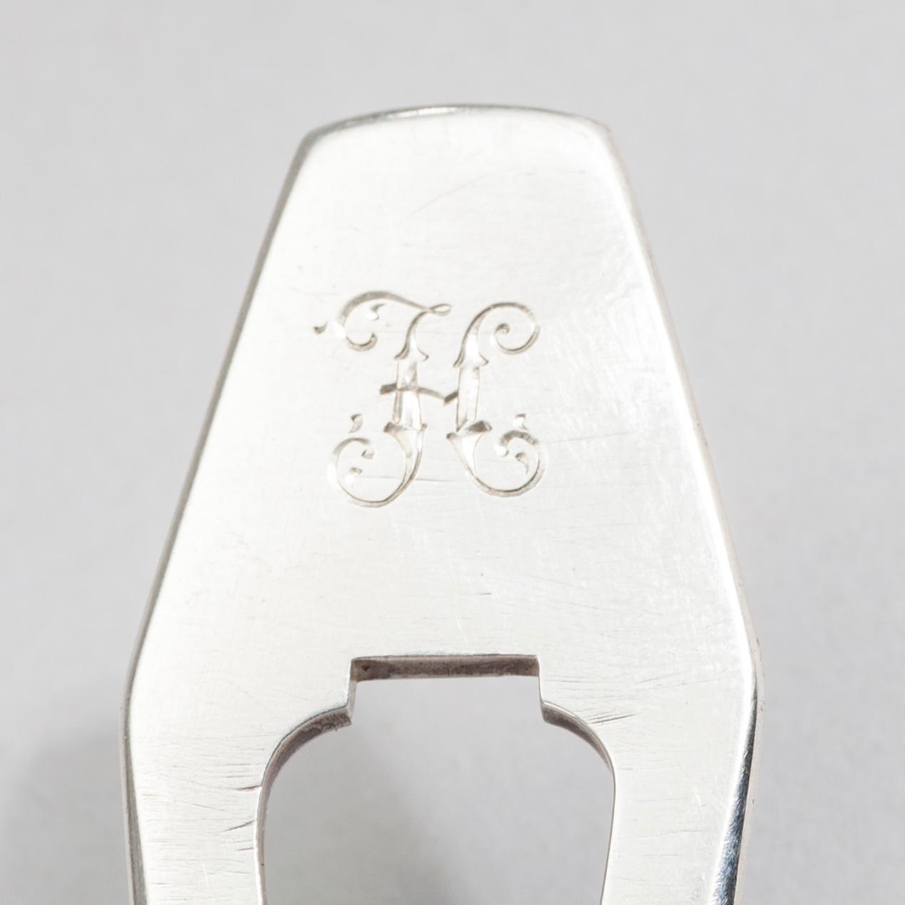 PAPPERSKNIV, silver, ryska stämplar, 1800-talets slut. Vikt 48,3 g.