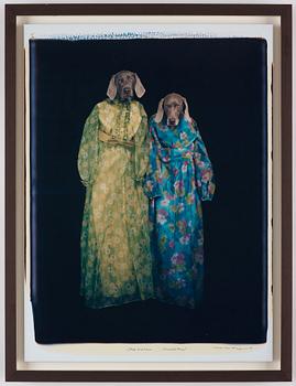 William Wegman, "Step Sisters", 1991.