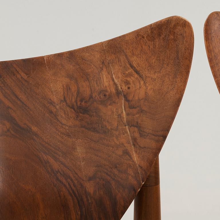 Kurt Østervig, a five pieces dining set, Brande Møbelfabrik, Danmark 1950's-60's.