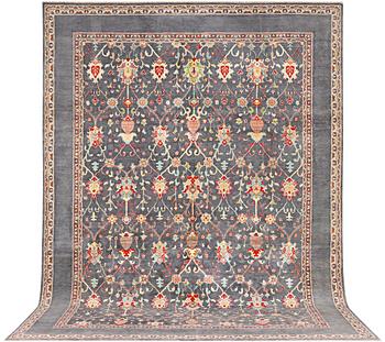 A Kazak carpet, c. 416 x 308 cm.