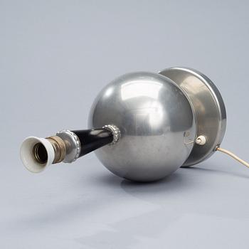 BORDSLAMPA, L&L Svensk Tenn 1938.