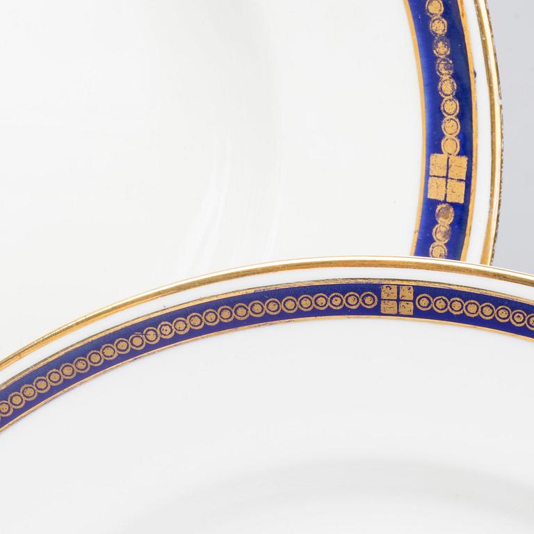 SERVIS, ca 70, porslin Rörstrand 1900-talets början.