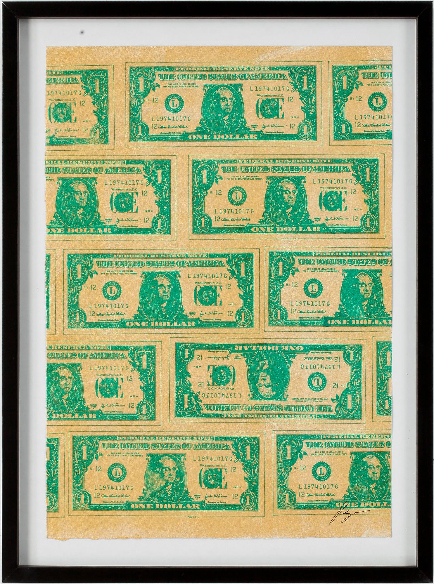 RICHARD RYAN, monoprint, signerad.