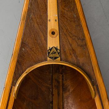 A CANOE. Manufactured by ABC, Kungälv (AB bröderna Claesson). 1960s. Signed with label.