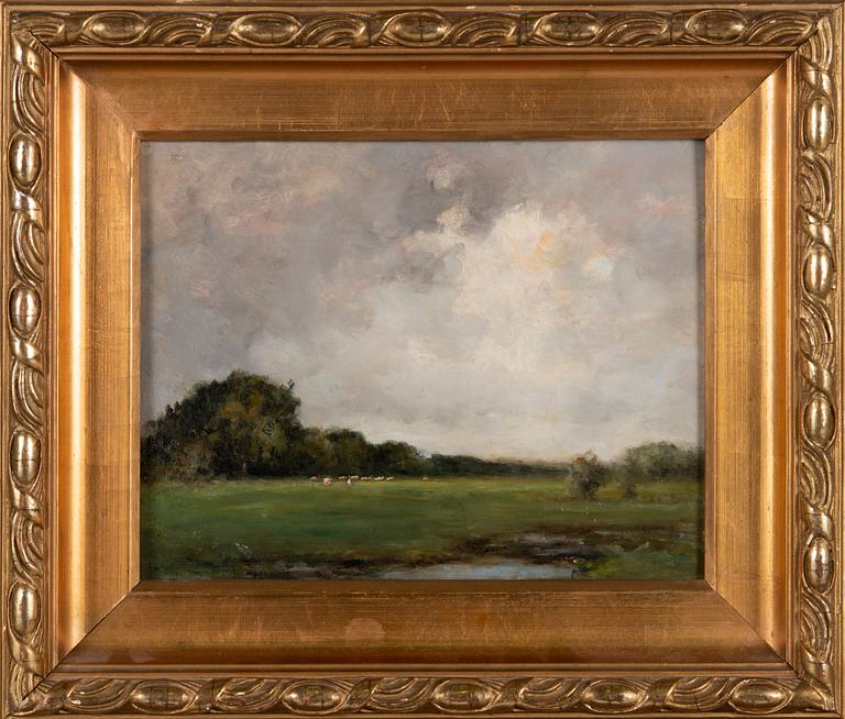 BARBIZON SCHOOL, middle of the 19th century, oil on panel, not signed.