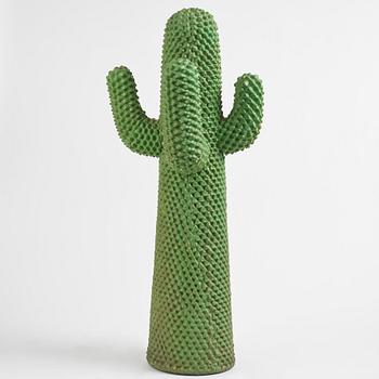 Guido Drocco & Franco Mello, klädhängare/skulptur, "Cactus", ed. 298/2000, Gufram, Itailien, 1986.