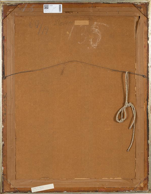 Bertil Norén, gouache, signerad.