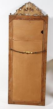 SPEGEL MED KONSOLBORD. Nyrokoko, 1800-talets andra hälft.